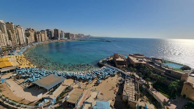 VIP شقة بانو اما بيتش ( غرفتين نوم ) كود 1002 ميامي نادي السيارات 