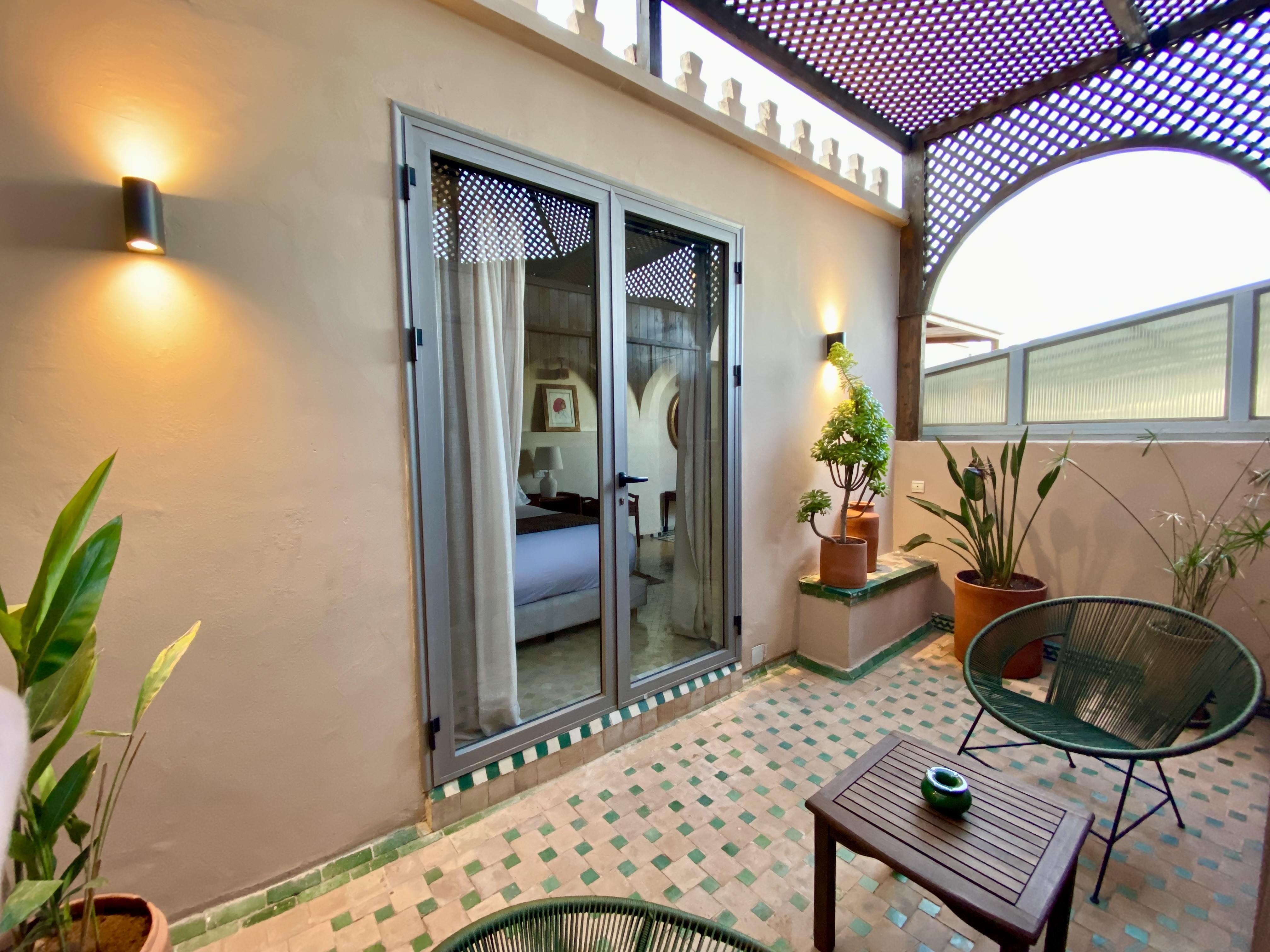 Chambre Deluxe avec Terrasse - Kenz (Lit King-Size)