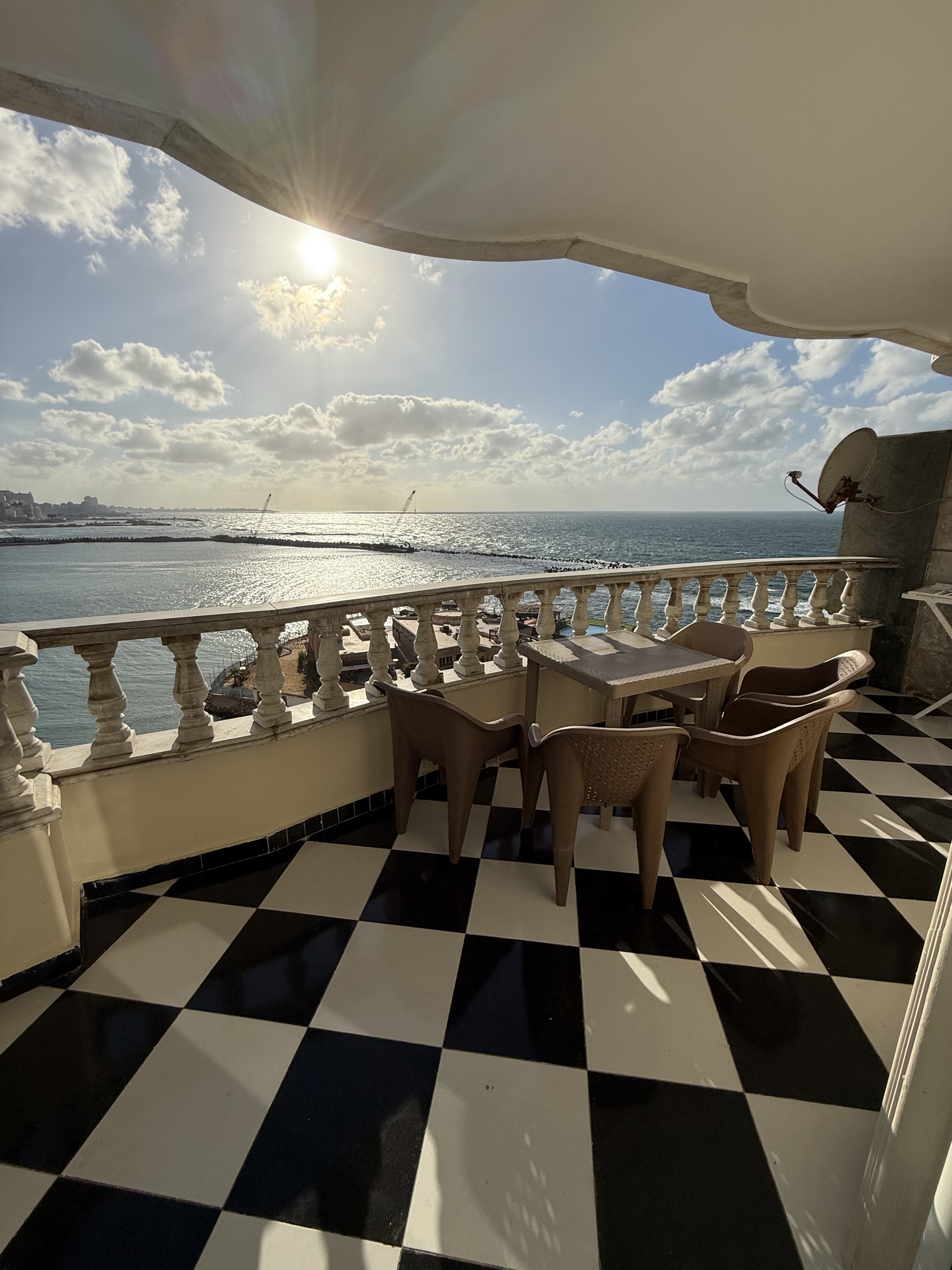 VIP شقة بانو اما بيتش ( غرفتين نوم ) كود 1002 ميامي نادي السيارات 