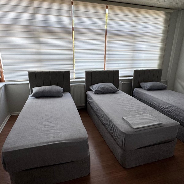 Bunk Bed in Male Dormitory Room