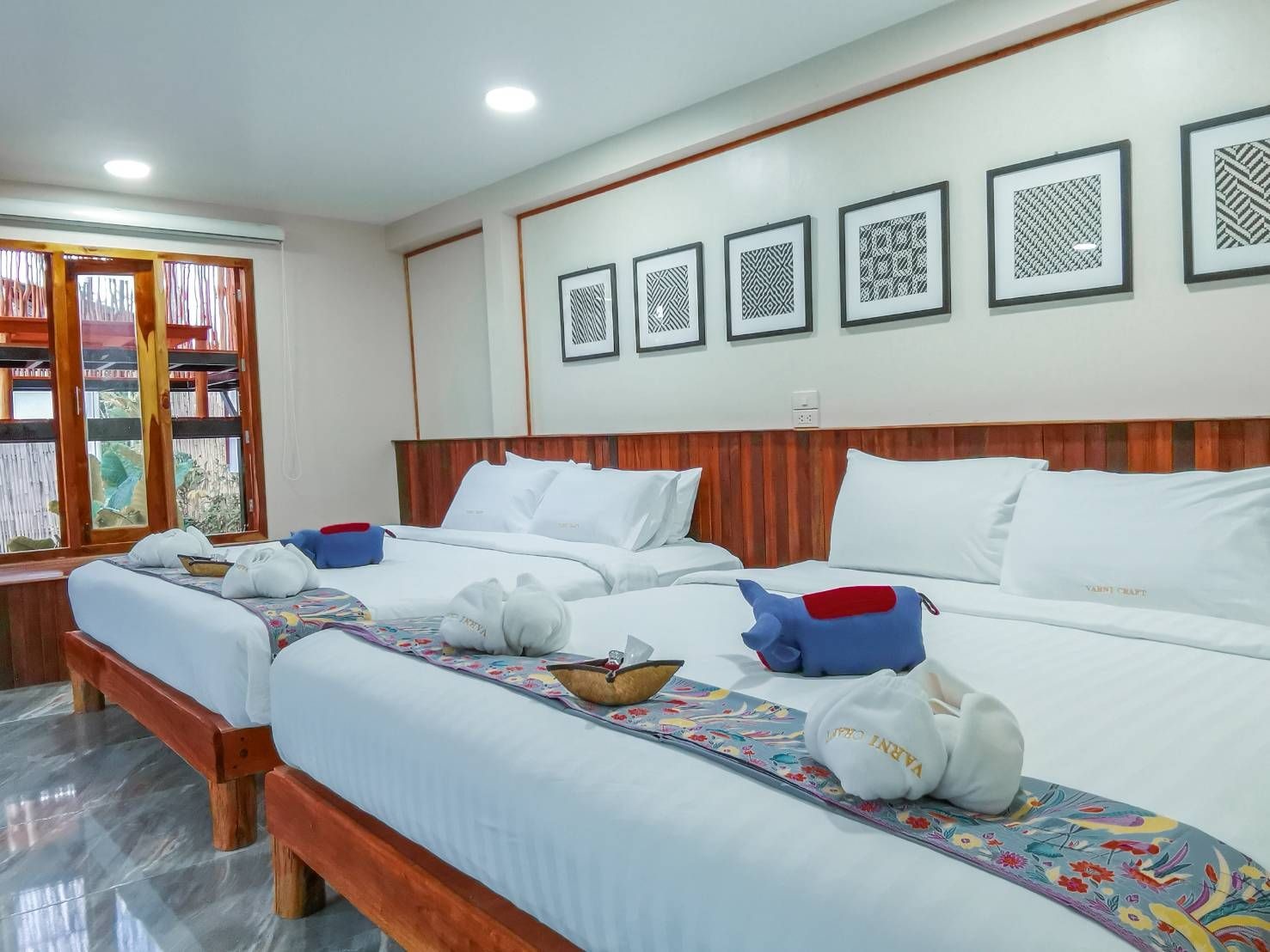 Quadruple Room with Pool View